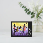 Nähen/Nähen/Mode - SRF Visitenkarte (Stehend Vorderseite)