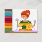 Nähen/Nähen/Nähen/Mode Visitenkarte (Vorderseite)