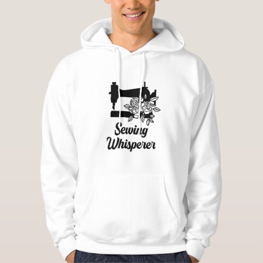 Nähen - Nähflüsterer Hoodie (Vorderseite)
