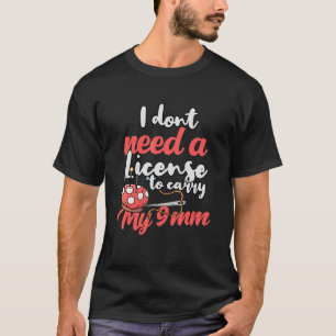 Nähen Nähmaske Frauen Männer Glockenkreuz T-Shirt