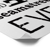 Nähen ・ Nicht genug Fabrikhandwerk Poster (Ecke)