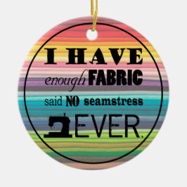 Nähen nicht genug Stoff ・ Handwerk Keramik Ornament