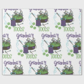 Nähen Oma Geschenkpapier (Flach)