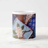 Nähen - Patchwork - Omas Quilt Jumbo-Tasse (Vorderseite)
