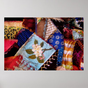 Nähen - Patchwork - Omas Quilt Poster