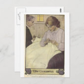 Nähen Postkarte (Vorne/Hinten)