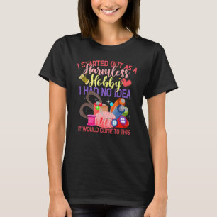 Nähen Quilter Kanalisation Schneiden Funny Geschen T-Shirt