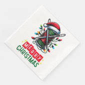 Nähen Quilter Weihnachtsmützen Xmas Serviette (Ecke)