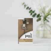 Nähen: Schneider, Damenschneiderin, Designer, Visitenkarte (Stehend Vorderseite)