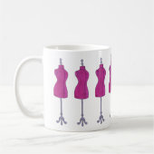 Nähen Schneider Mode Kostüm Designer Mannequin Kaffeetasse (Links)