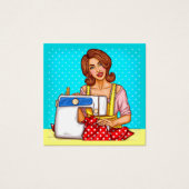 Nähen / Seamress Sq Geschäft / Geschenkkarte (Vorderseite)