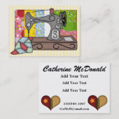 Nähen / Seamstress / Crafter - SRF Visitenkarte (Vorne/Hinten)