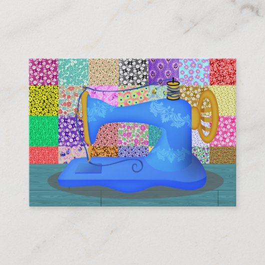 Nähen / Seamstress / Mode - SRF Visitenkarte (Vorderseite)