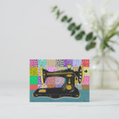 Nähen / Seamstress / Mode - SRF Visitenkarte (Stehend Vorderseite)