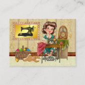 Nähen/Seamstress/Mode-Visitenkarte Visitenkarte (Vorderseite)