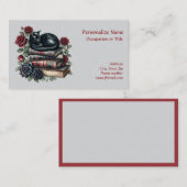 Nähen Seamstress Wardrobe Tailor Visitenkarte (Vorne/Hinten)