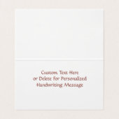 Nähen Seamstress Wardrobe Tailor Visitenkarten (Innenseite Aufgefaltet)