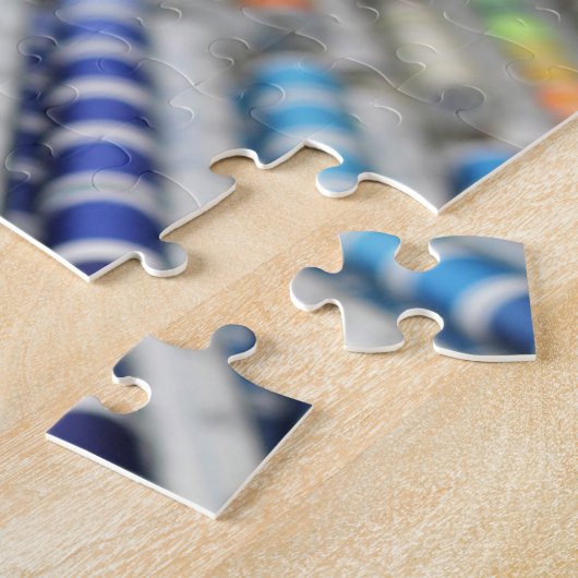 Nähen Sie bereites zum Ruhestands-Puzzlespiel Puzzle (Seite)