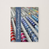 Nähen Sie bereites zum Ruhestands-Puzzlespiel Puzzle (Vertikal)