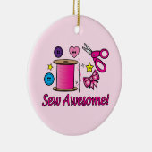 Nähen Sie fantastisches Keramik Ornament (Rechts)