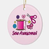 Nähen Sie fantastisches Keramik Ornament (Links)