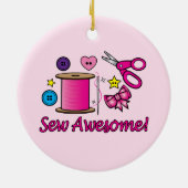 Nähen Sie fantastisches Keramik Ornament (Hinten)