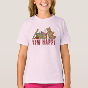 Nähen Sie glückliches T-Shirt