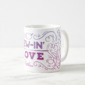 Nähen Sie in der Liebe-Tasse Kaffeetasse (VorderseiteRechts)