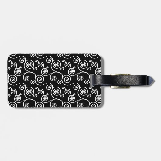 Nähen Sie viel Gewebe Gepäckanhänger (Rückseite horizontal)