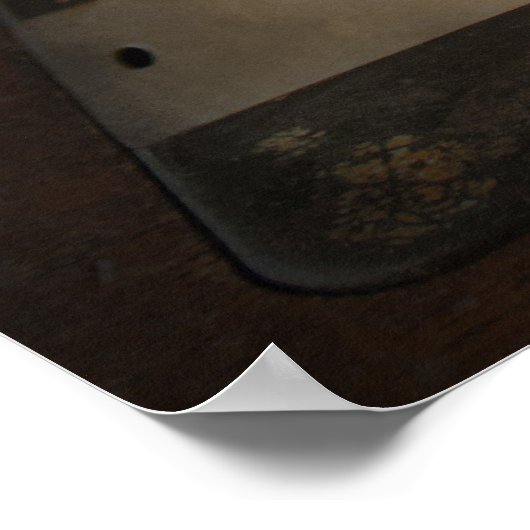 Nähen - Singen eines Liedes Poster (Ecke)