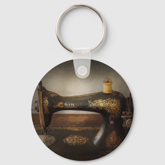 Nähen - Singen eines Liedes Schlüsselanhänger (Vorderseite)