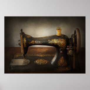 Nähen - singen Sie ein Lied Poster