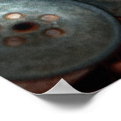 Nähen - Spools Poster (Ecke)