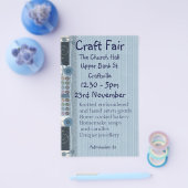 Nähen, Sticken und dekorative Handwerkskunst Fass Flyer (Einzeln)