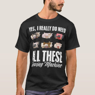 Nähen Stricken Quilten Häkeln Nadel Faden S T-Shirt