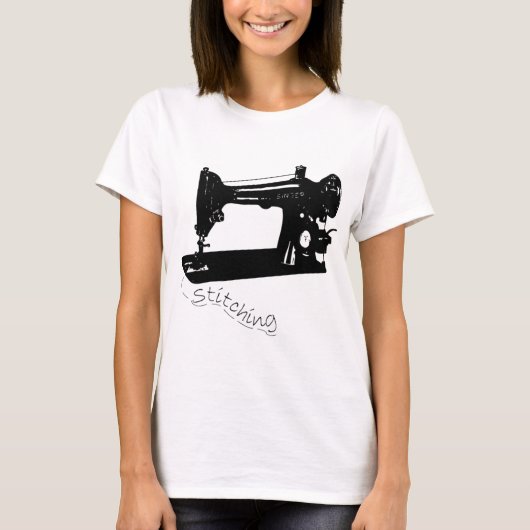 Nähen T-Shirt (Vorderseite)