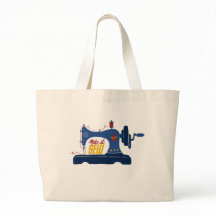 Nähen - Tasche der Nähmaschine