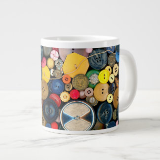 Nähen - Tasten - Bündel von Tasten Jumbo-Tasse
