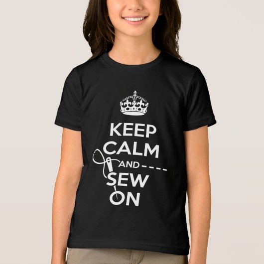 Nähen Tri-Blend Shirt (Vorderseite)