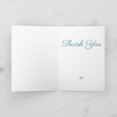 Nähen und Quilten Dankeskarte (Innenseite)