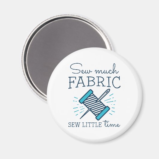 Nähen viel Stoff Magnet (Vorderseite/Rückseite)