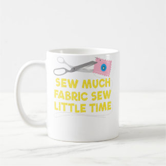 Nähen viel Stoff nähen wenig Zeit Quilten Kaffeetasse