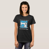 Nähen viel Stoff T-Shirt (Vorne ganz)
