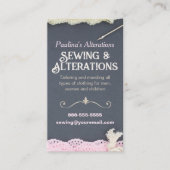 Nähen von Alterations Services - Seamstress Visitenkarte (Vorderseite)