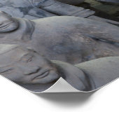 Nahen von der Terracotta Army in Xi'an Poster (Ecke)