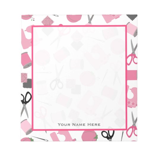 Nähen von Editor Notizblock (Vorderseite)