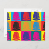 Nähen von Pop Art Postkarte (Vorne/Hinten)