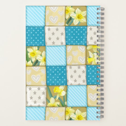 Nähen von Projekten SpiralNotebook Notizblock (Rückseite)