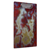 Nahen von Red Moss Agate Slab Klemmbrett (Rechts)