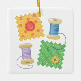 Nähen von Stepphobby Keramikornament